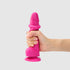 Sliding Skin Dildo Réaliste Couleur Fuchsia