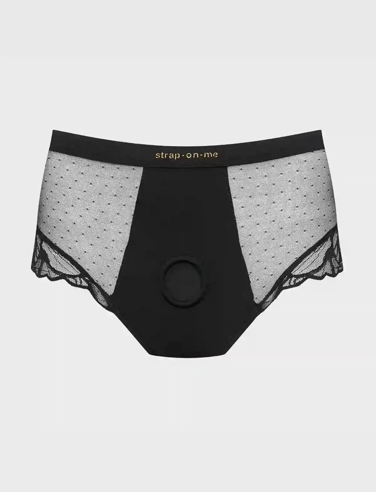 Harnais Lingerie Divine Noir Taille XS au XXL strap-on-me 