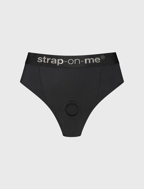 Idole Black Lingerie Harness Size XS to XL strap-on-me