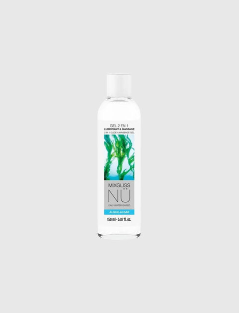Gel intimo 2 in 1 Lubrificante Massaggio Alga Base Acqua 150ml