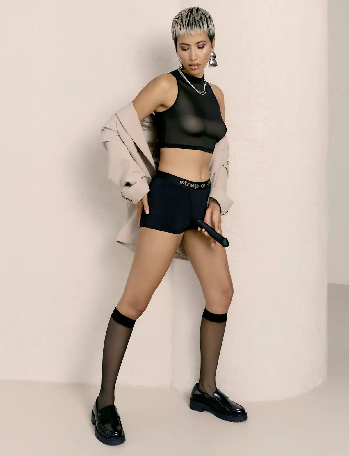 Harnais Lingerie Allure Noir Taille XS au XL strap-on-me