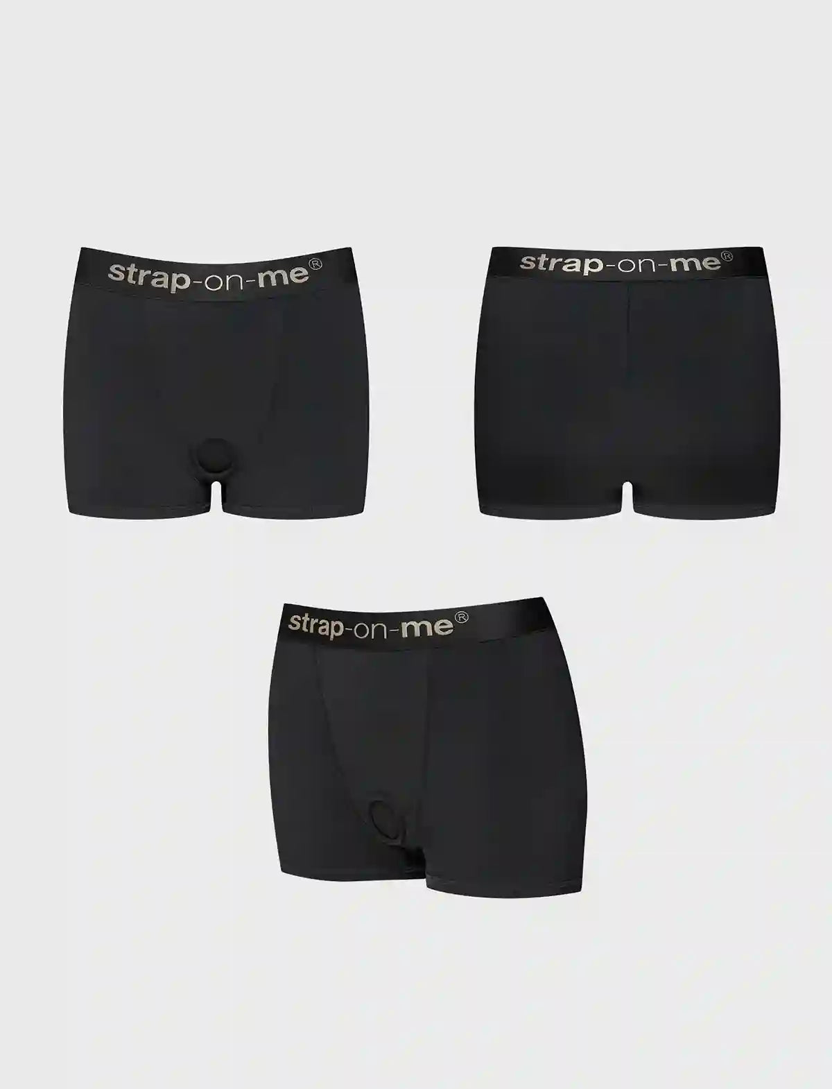 Harnais Lingerie Allure Noir Taille XS au XL strap-on-me