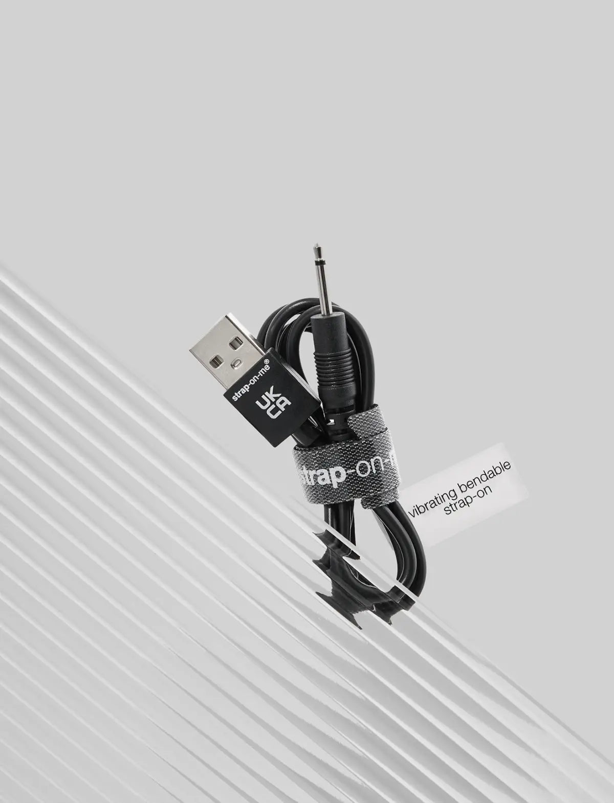Caricatore USB Strap-On Vibrante - Telecomando a Batteria