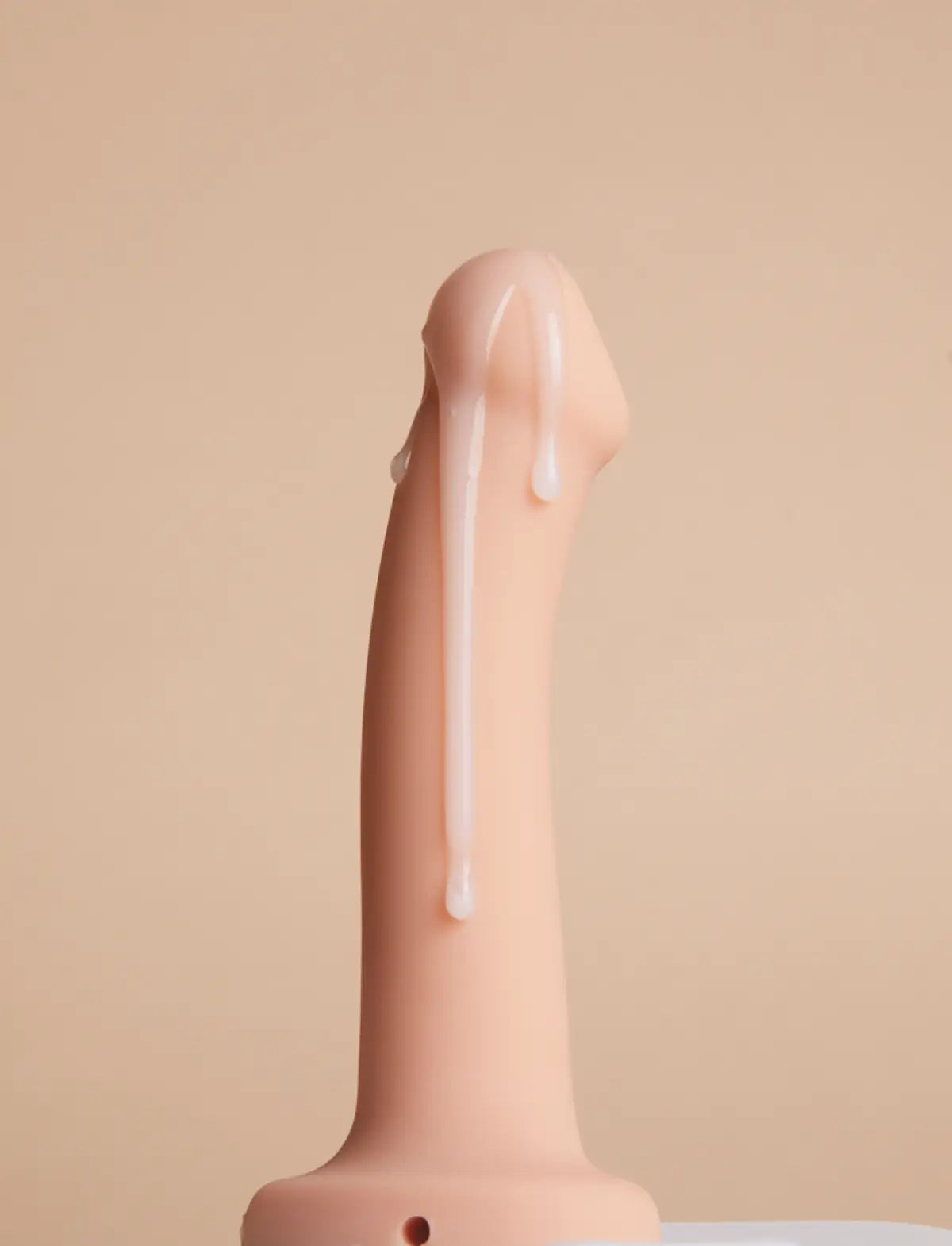 Dildo éjaculateur vanille – stimulation réaliste et effet naturel, compatible strap-on-me