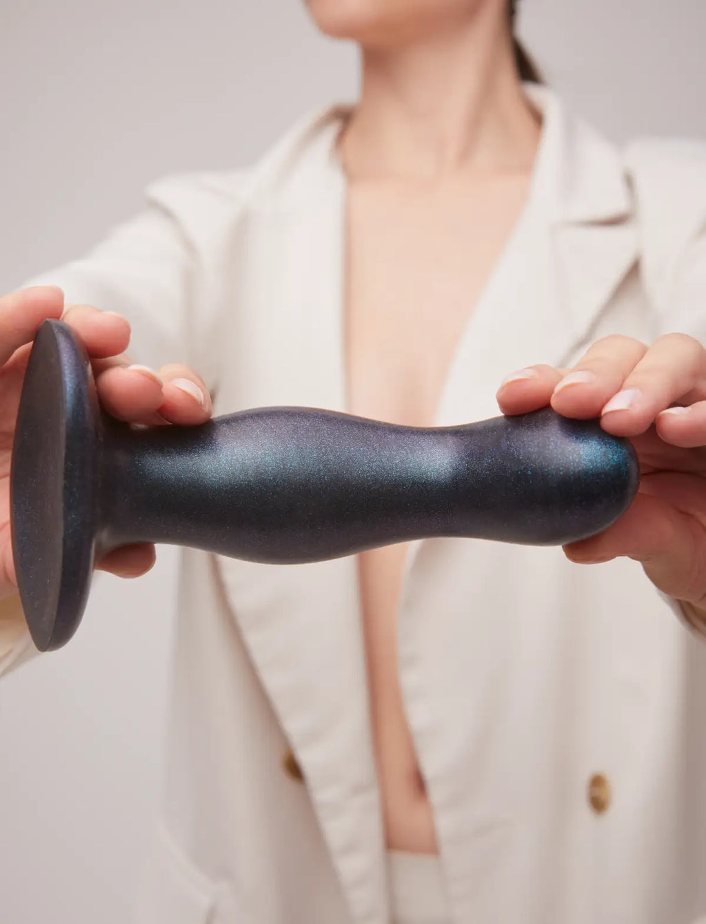 dildo hybrid collection snaky anal plug – undulating stimulation and deep sensations, compatible strap-on-me