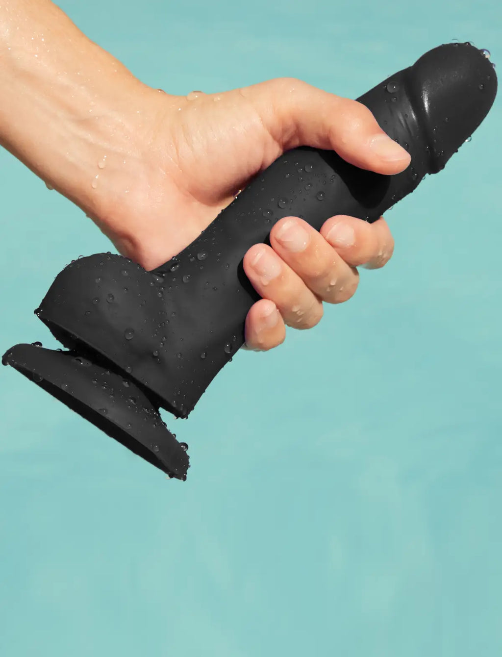 Dildo réaliste noir – sensations naturelles et stimulation confortable, compatible strap-on-me