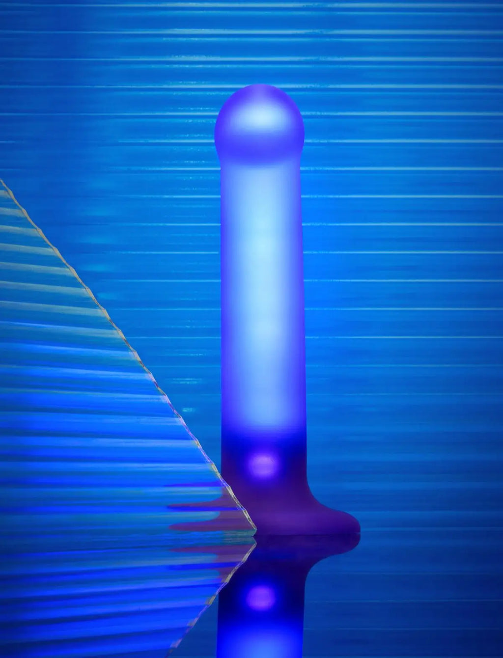 dildo semi-realistico glow LED – effetto luminoso e stimolazione confortevole, compatibile con strap-on-me