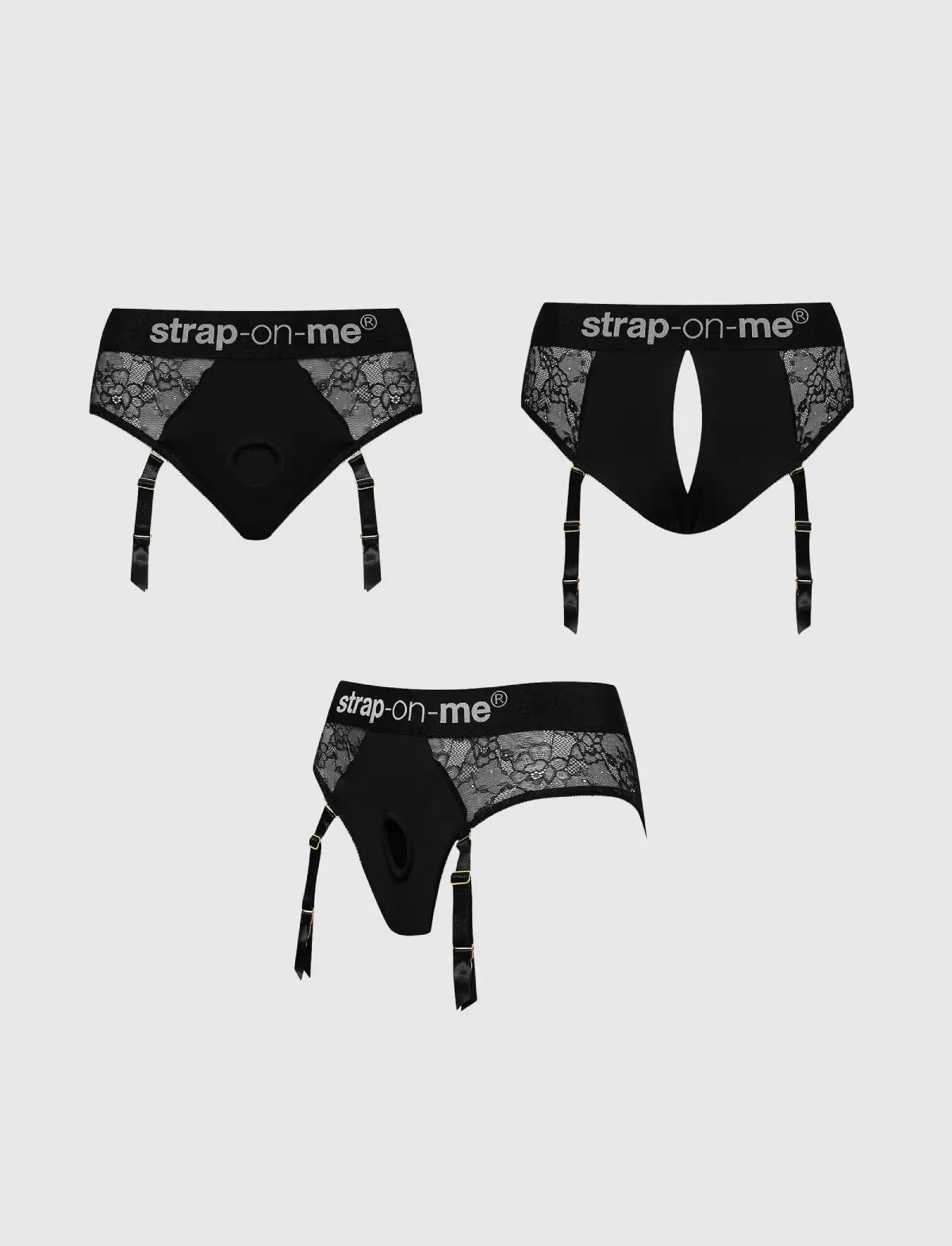 Harnais Lingerie Diva Noir strap-on-me