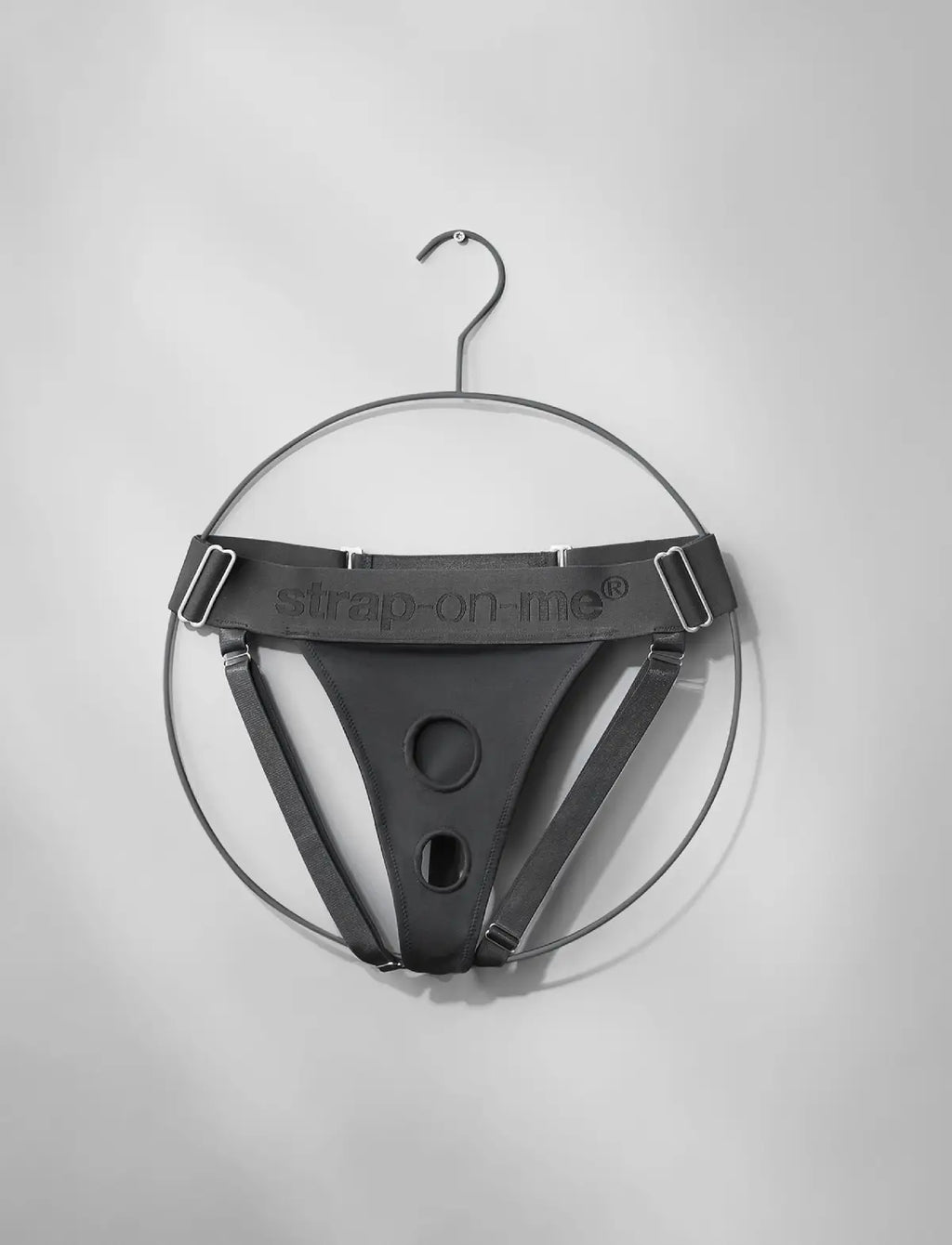 Lingerie Harness Unique Grey strap-on-me