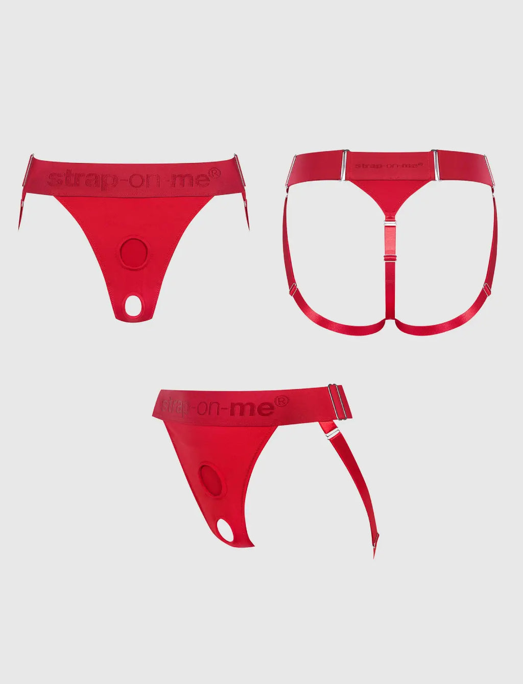 Lingerie Harness Unique Red strap-on-me