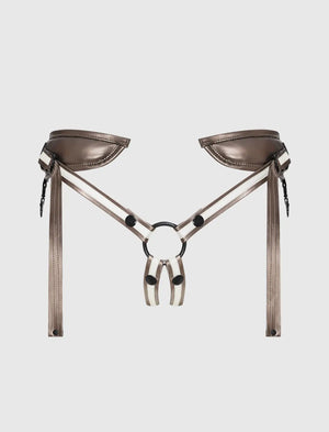 Desirous Faux-Leather Harness