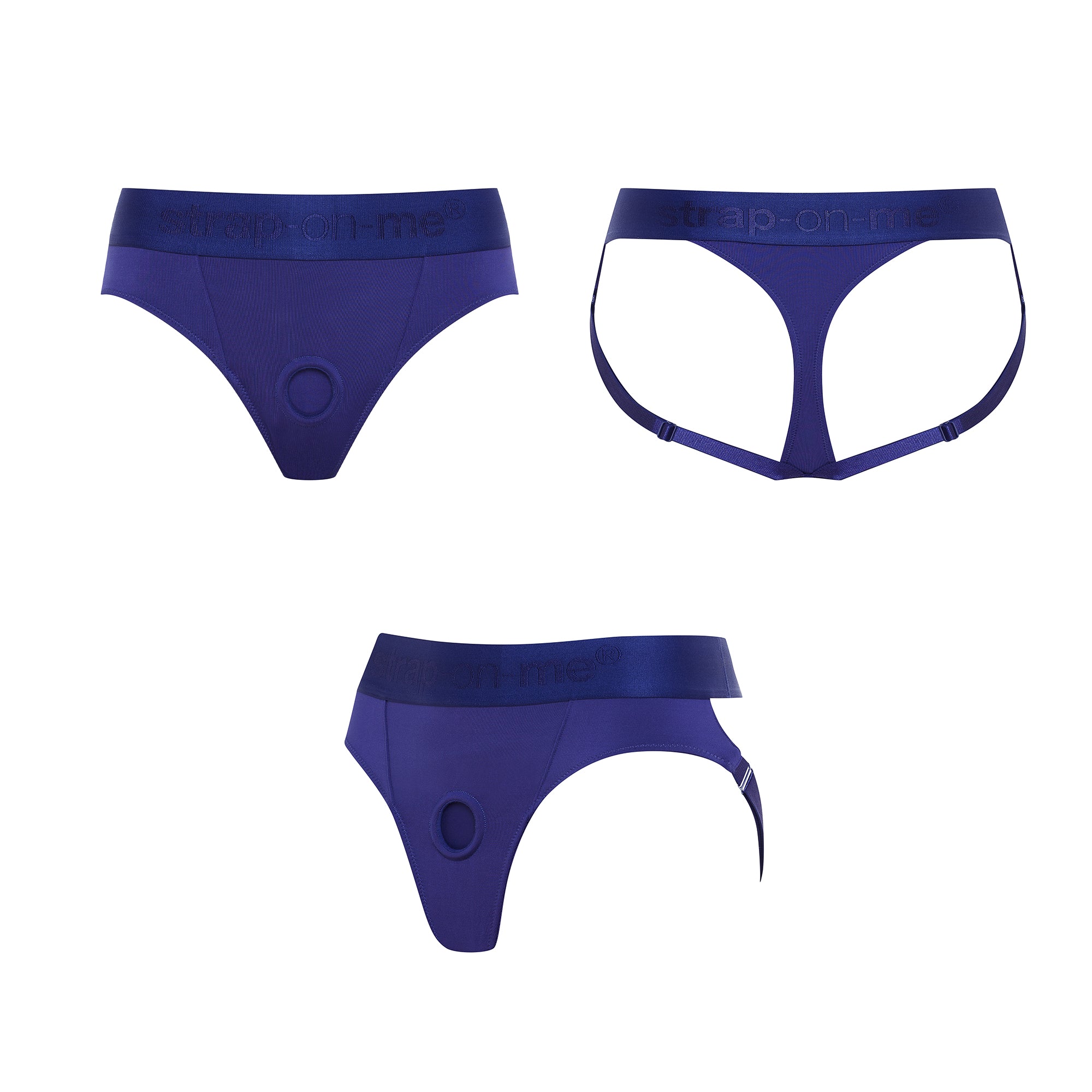 Harnais Lingerie Heroine Couleur Blue Color