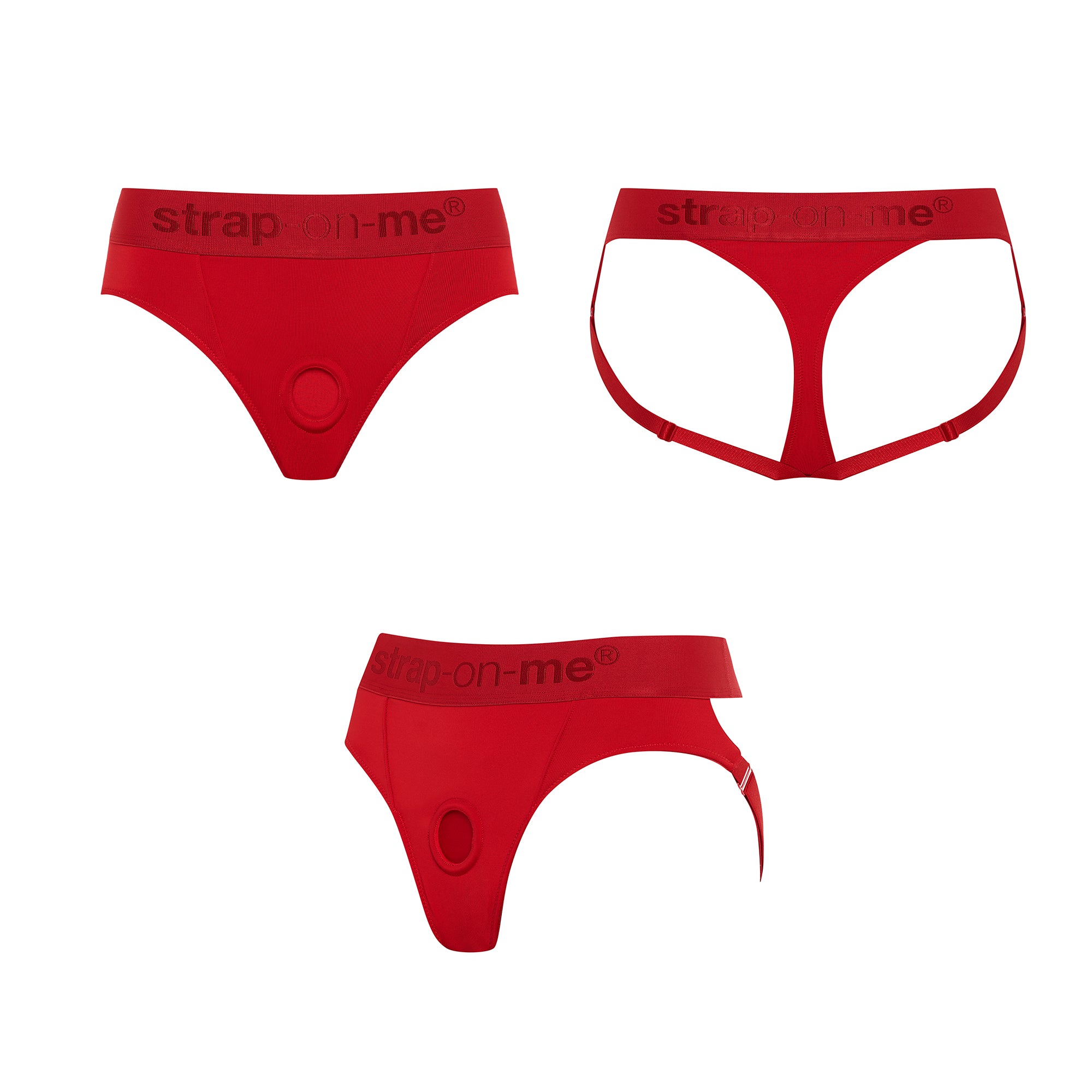 Harnais Lingerie Heroine Couleur Red Color